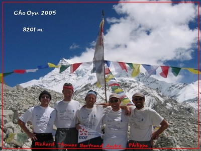 Expé Cho Oyu 2005: Le G5