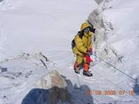 Arnaud dans la Yellow Bande